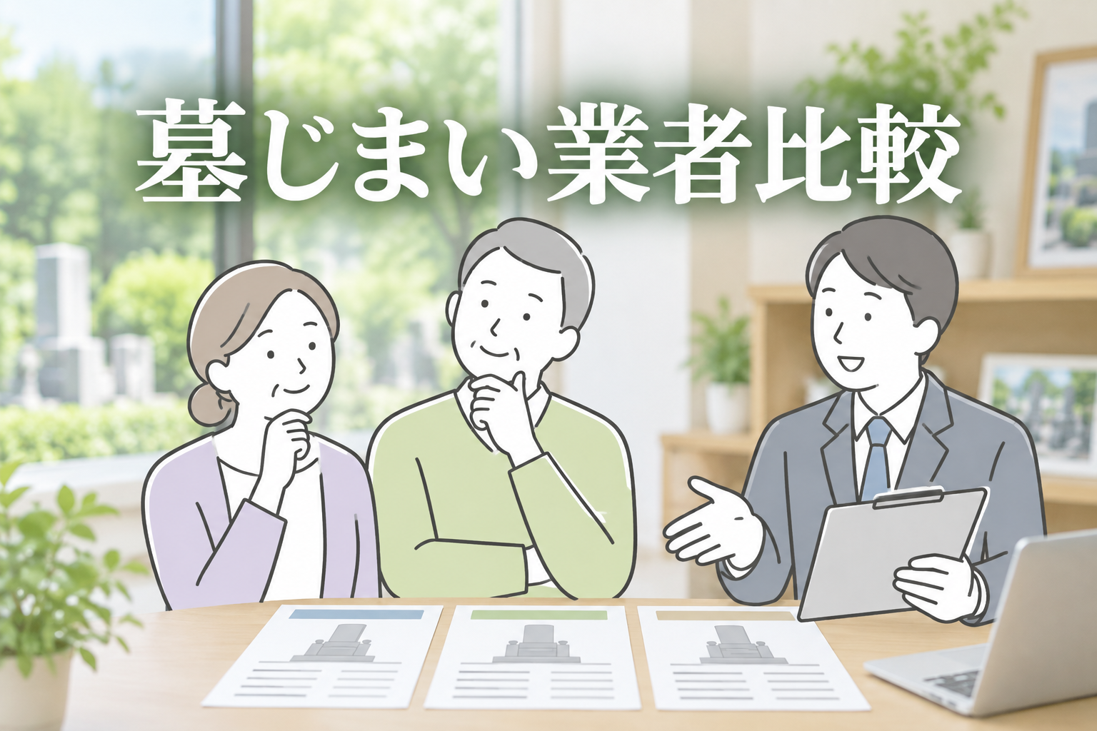 墓じまい業者比較の案内